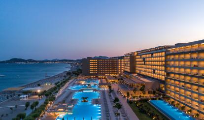 Amada Colossos Resort Beach at night